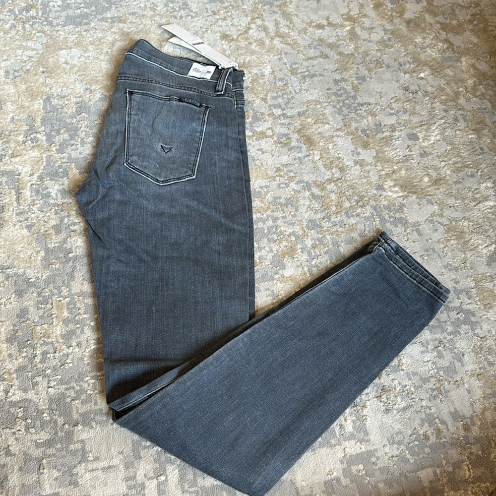 HUDSON Ankle Krista Super Skinny Jeans sz 26 Gray